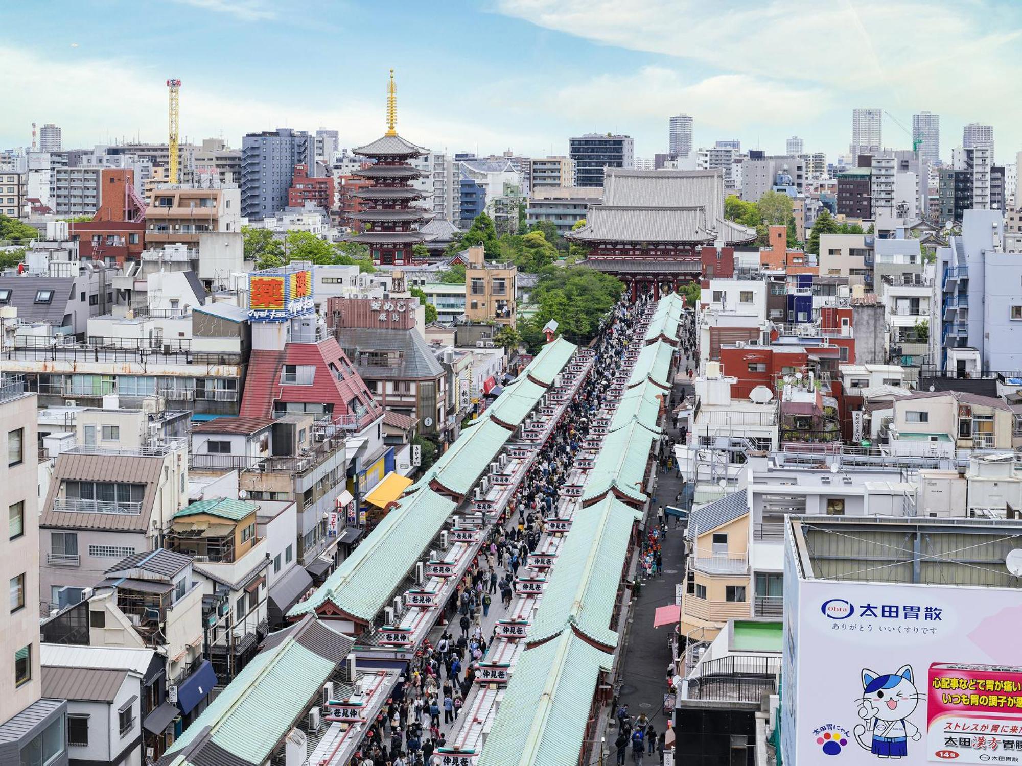Vessel Inn Asakusa Tsukuba Express Tokio Exterior foto